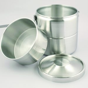 Panela com Tacho Travessão | Two Spaces Lunch Basket | Boîte à Provisions ave 2 Compartim. | Fiambrera con 2 Cavidades y Junta de Goma