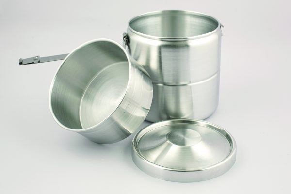 Panela com Tacho Travessão | Two Spaces Lunch Basket | Boîte à Provisions ave 2 Compartim. | Fiambrera con 2 Cavidades y Junta de Goma