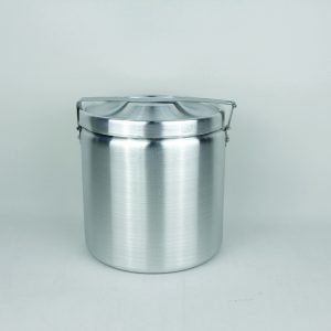 Panela travessao | Lunch Basket With Elastic Joint | Boite à Provisions en ALum. avec Joint élastique | Friambera Baja com Junta de Goma