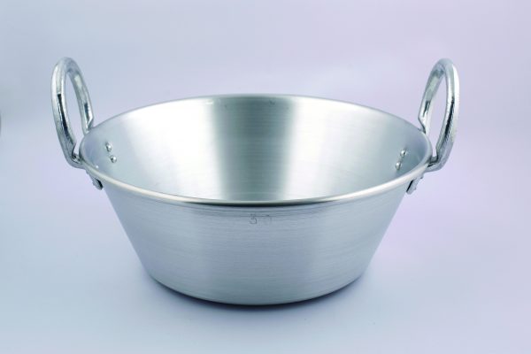 Tacho para Rojões | Metal basin for pork meat | Fait-out viandre porc | Barreno hoñdo